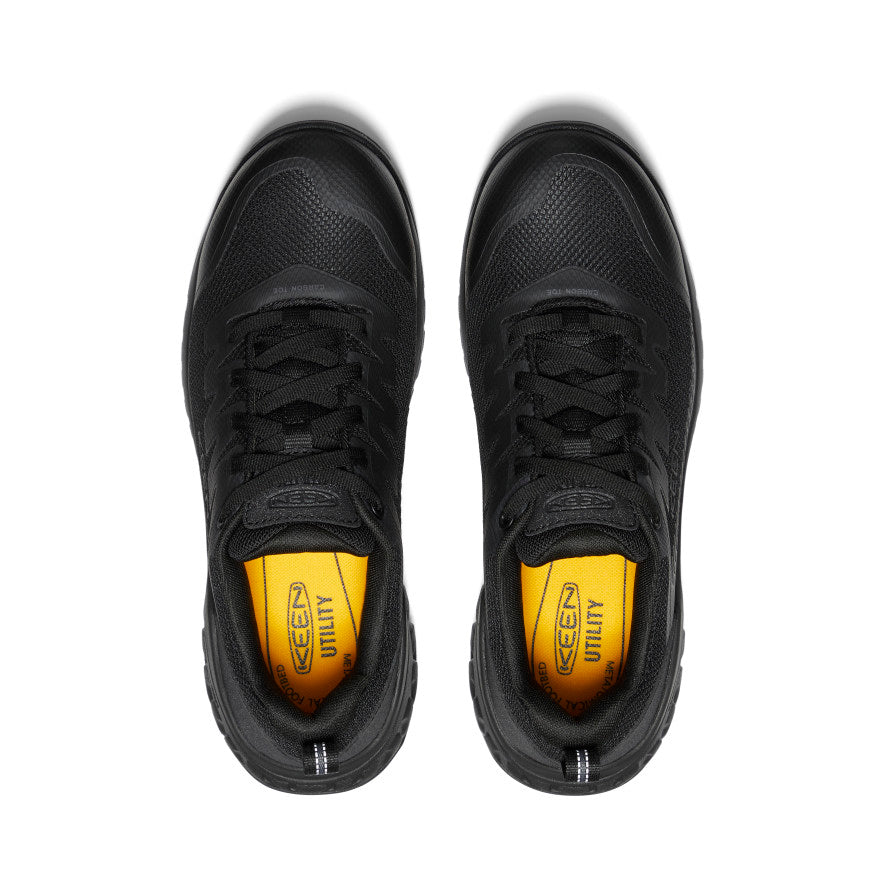 Men's Arvada Work Sneaker (Carbon Toe) | Black/Black - Image 4