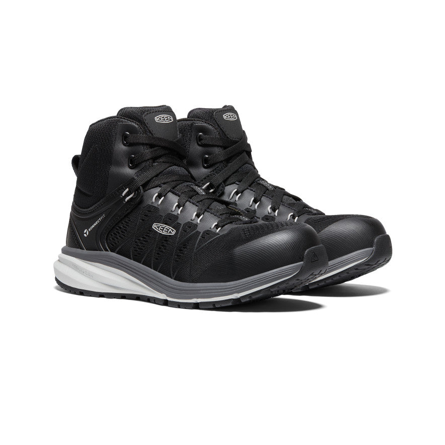 Women's Vista Energy Mid (Carbon Toe) | Vapor/Black - Image 2