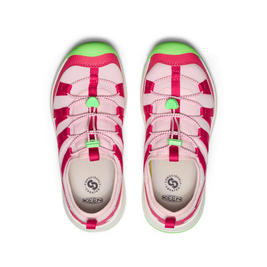 Big Kids' Motozoa Sneaker | Raspberry/Summer Green - Image 4