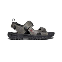 Men's Targhee III Open Toe Sandal | Grey/Black