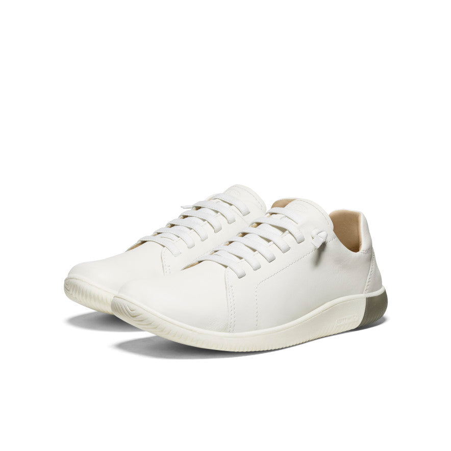 Men's KNX Leather Sneaker | Star White/Star White - Image 2