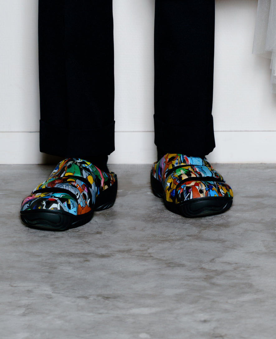 Women's Shanti Arts Clog x ARTPARA FUKAGAWA | Shiosai - Image 8