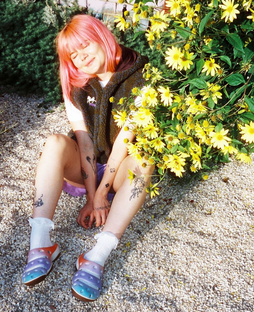 Women's Yogui Arts Clog x Beci Orpin | Multi/Clearly Aqua - Image 8