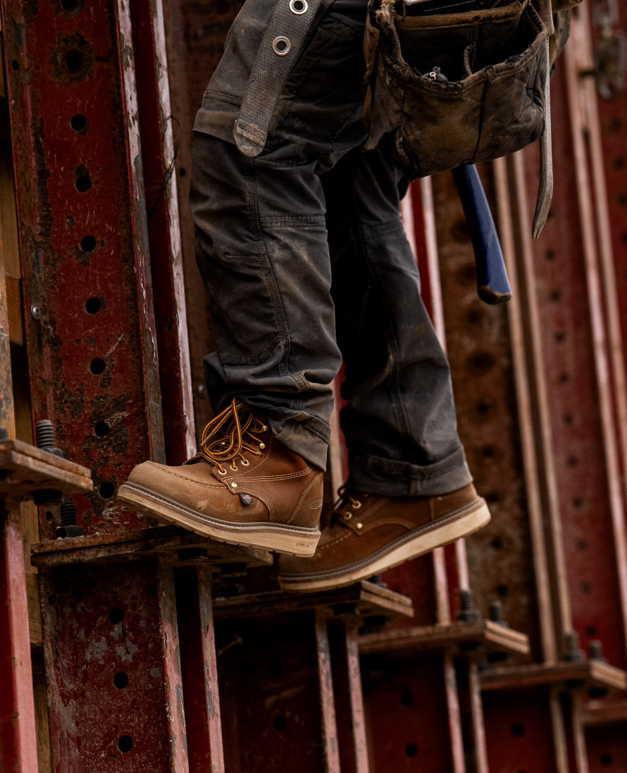 Men's Liberty 6 Boot (Soft Toe) | Leather Brown/Birch - Image 9