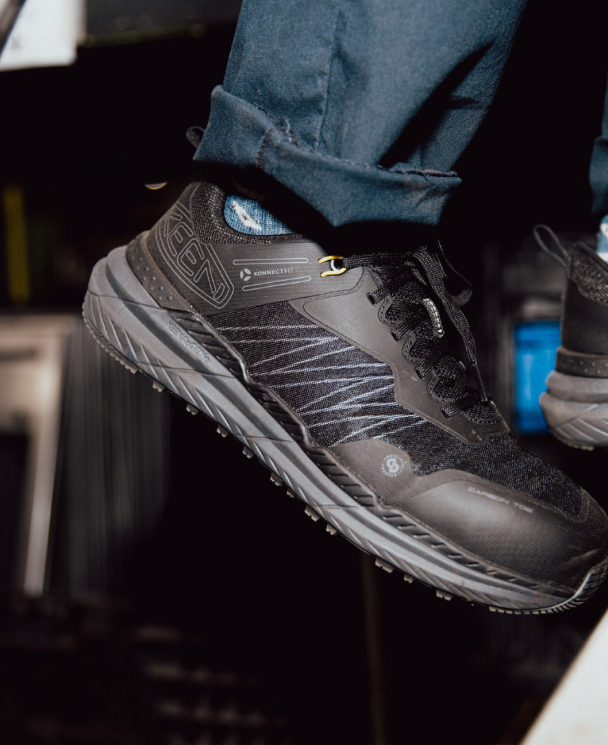 Men's Speedworks Work Sneaker (Carbon Toe) | Magnet/Black - Image 9