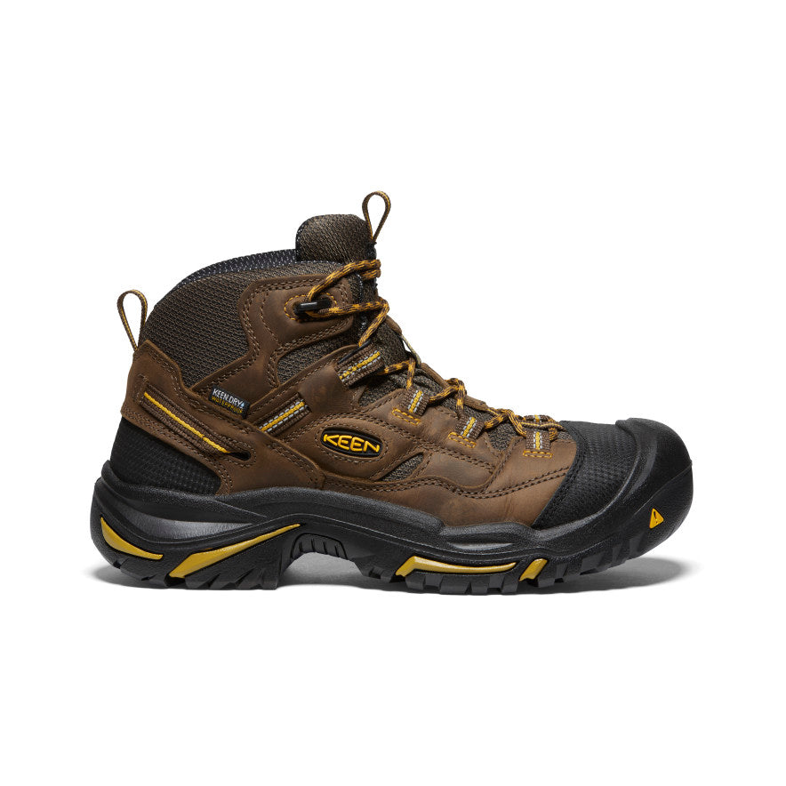 Men's Braddock Waterproof Mid (Steel Toe) | Cascade Brown/Tawny Olive