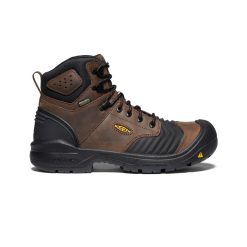 Men's Portland 6 Waterproof Boot (Carbon Toe) | Dark Earth/Black