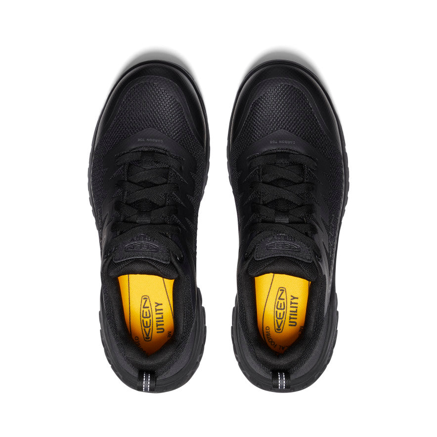 Men's Arvada ESD Work Sneaker (Carbon Toe) | Black/Black - Image 4