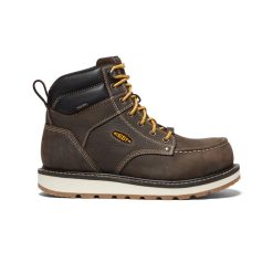 Men's Cincinnati 6 Waterproof Boot (Carbon Toe) | Dark Chocolate/Sandshell