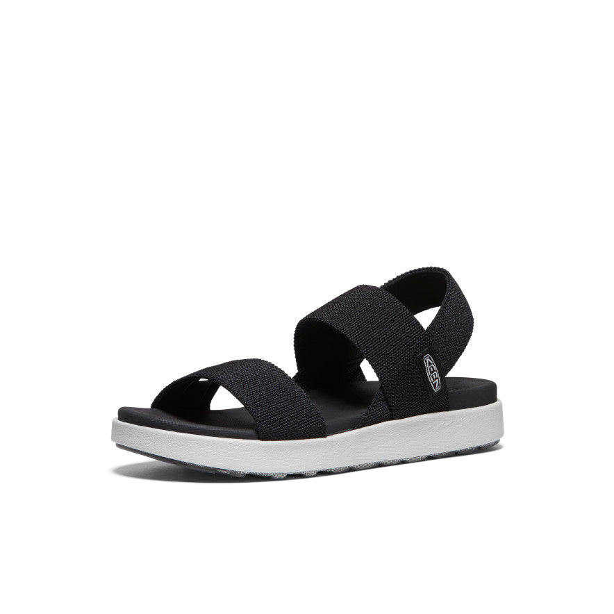 Women's Elle Backstrap Sandal Wide | Black - Image 3