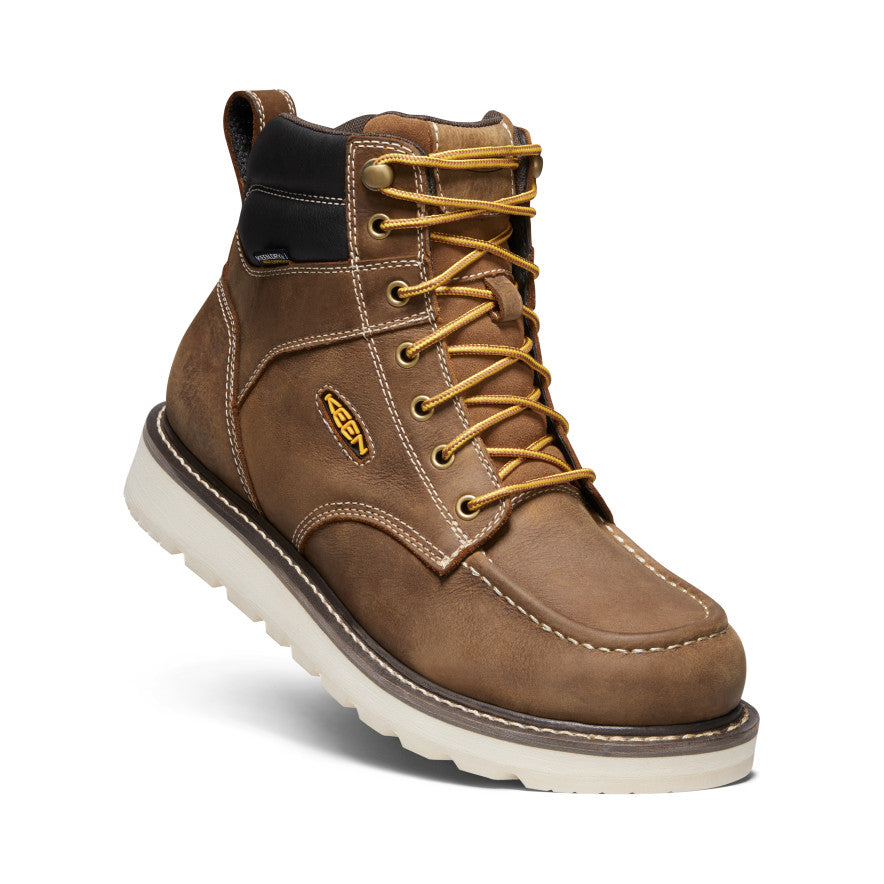 Men's Cincinnati 6 Waterproof Boot (Soft Toe) | Belgian/Sandshell - Image 3